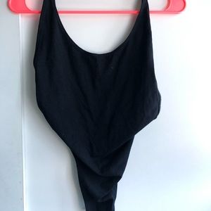 American Apparel Cotton 2x2 U back bodysuit